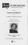 Mavis Staples by Center for Performing Arts