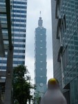 Pierre at Taipei 101 by T. J. Wang