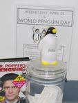 Pierre Endorses World Penguin Day by Jim Murray