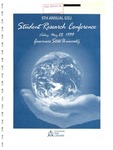 5th Annual Governors State University Student Research Conference Proceedings by Shailendra Kumar Ph.D., Editor